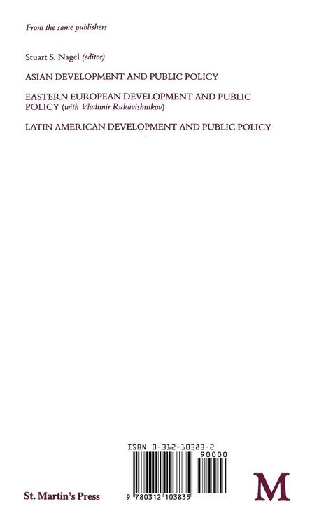 Produktbild: African Development and Public Policy