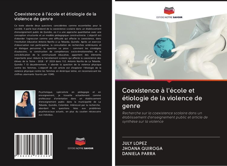 Produktbild: Coexistence &agrave; l'&eacute;cole et &eacute;tiologie de la violence de genre