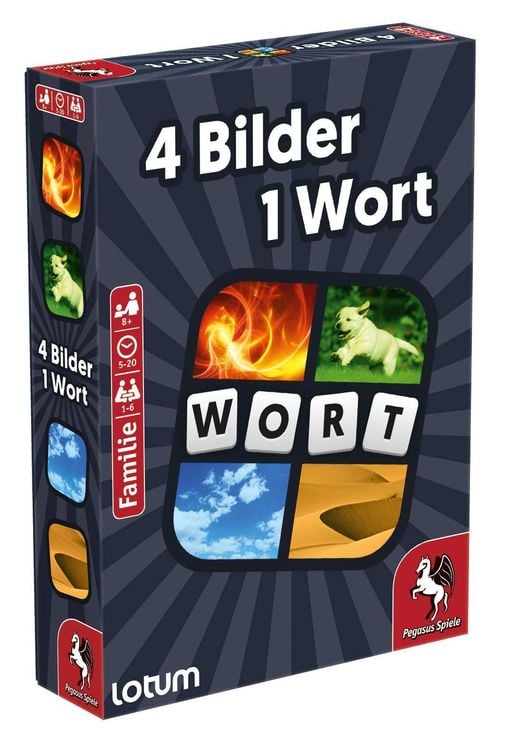 Produktbild: Pegasus - 4 Bilder 1 Wort - Das Kartenspiel