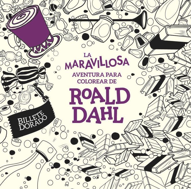 Produktbild: La maravillosa aventura para colorear de Roald Dahl