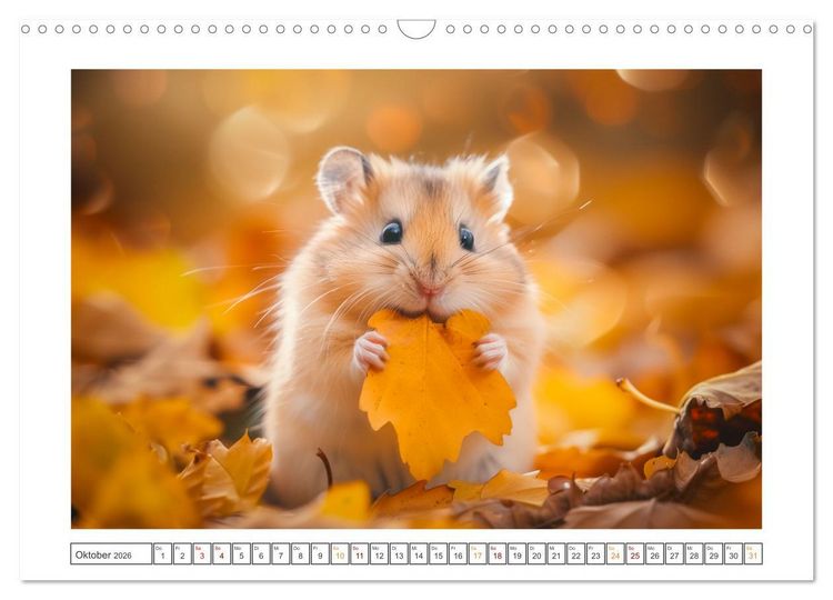 Produktbild: Lustige Hamster (Wandkalender 2026 DIN A3 quer), CALVENDO Monatskalender