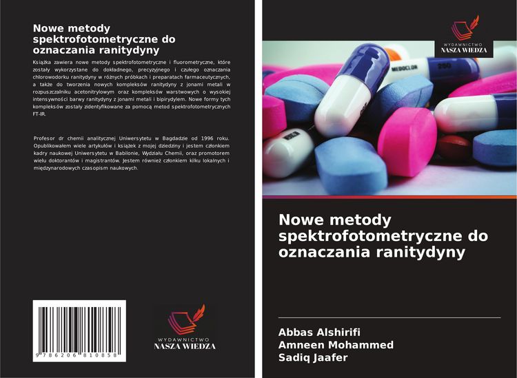 Produktbild: Nowe metody spektrofotometryczne do oznaczania ranitydyny