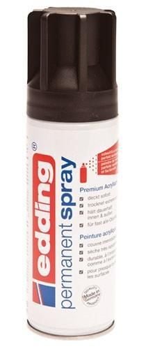 Produktbild: 5200 Permanent Spray, tiefschwarz matt, 200ml Premium Acryllack