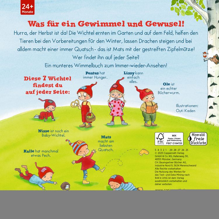 Produktbild: Mein Herbstwichtel-Wimmelbuch