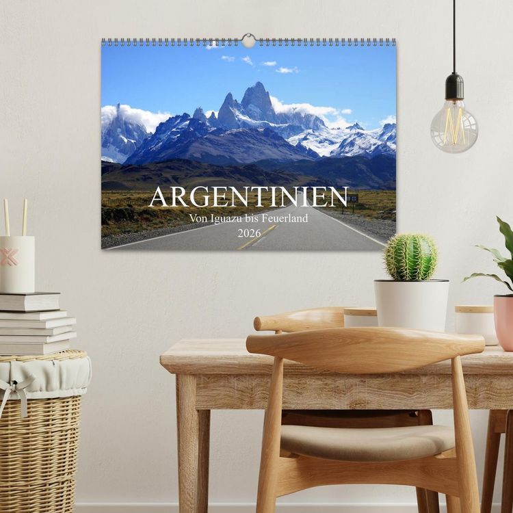 Produktbild: Argentinien - Von Iguazu bis Feuerland (Wandkalender 2026 DIN A3 quer), CALVENDO Monatskalender