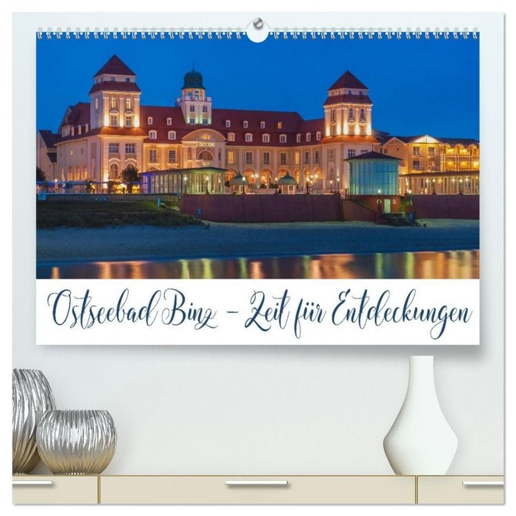 Produktbild: Ostseebad Binz &ndash; Zeit f&uuml;r Erholung (hochwertiger Premium Wandkalender 2026 DIN A2 quer), Kunstdruck in Hochglanz