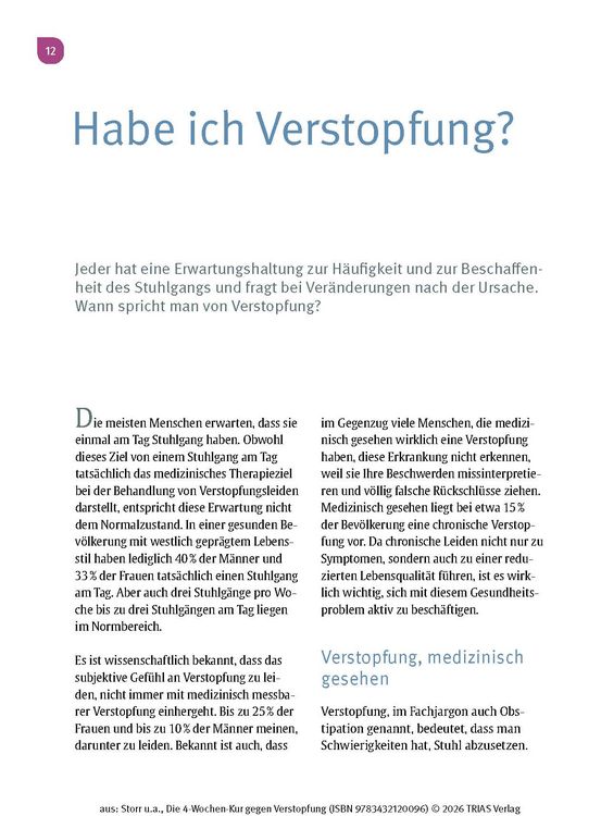 Produktbild: Die 4-Wochen-Kur gegen Verstopfung