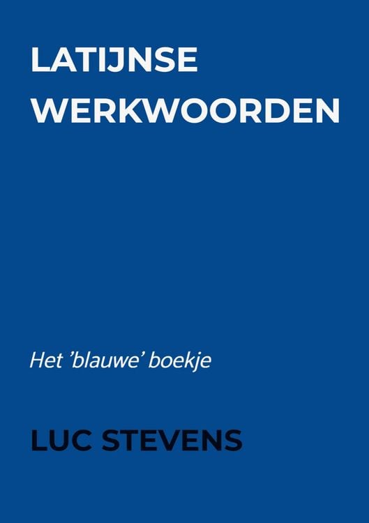 Produktbild: Latijnse werkwoorden
