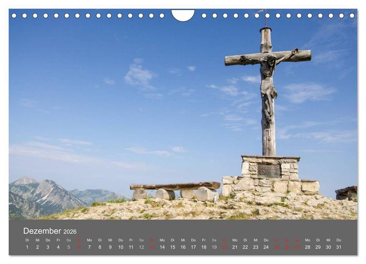 Produktbild: Tannheimer Tal (Wandkalender 2026 DIN A4 quer), CALVENDO Monatskalender