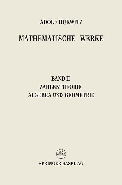 Produktbild: Mathematische Werke