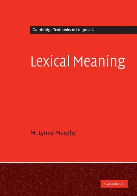 Produktbild: Lexical Meaning