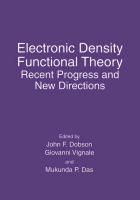 Produktbild: Electronic Density Functional Theory