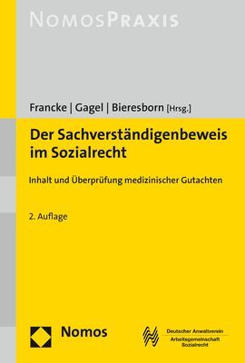 Produktbild: Der Sachverst&auml;ndigenbeweis im Sozialrecht