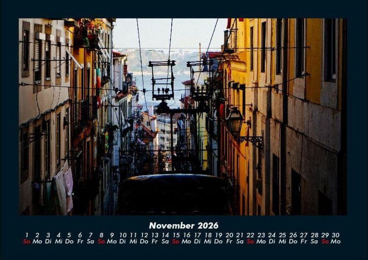 Produktbild: Lissabon 2026 Fotokalender DIN A4