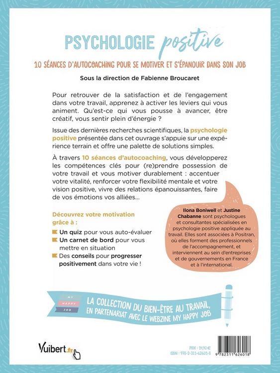 Produktbild: Psychologie positive 10 seances