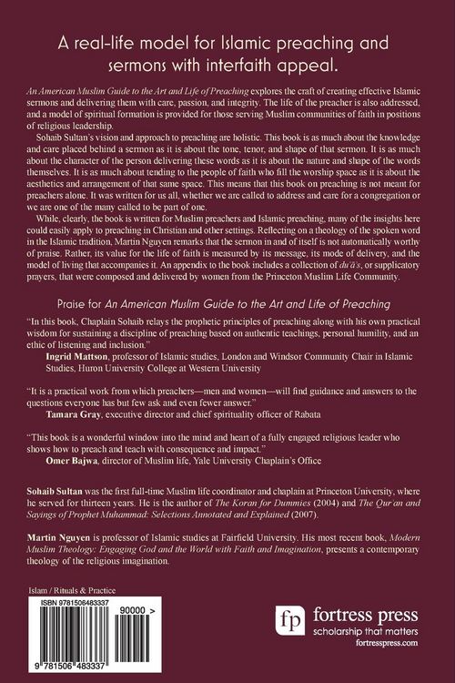 Produktbild: An American Muslim Guide to the Art and Life of Preaching