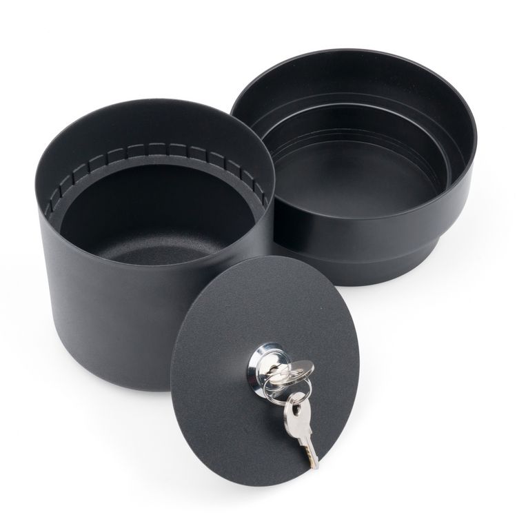 Produktbild: SAX Blumentopf Safe, schwarz