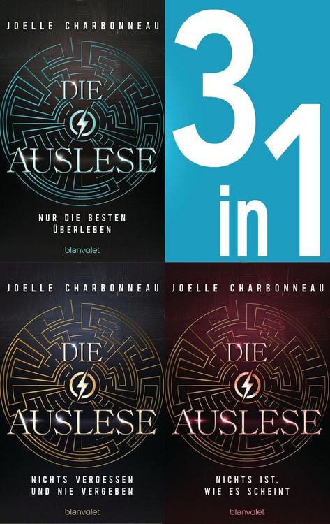 Produktbild: Die Auslese Band 1-3: Nur die Besten &uuml;berleben / Nichts vergessen und nie vergeben / Nichts ist, wie es scheint (3in1-Bundle)