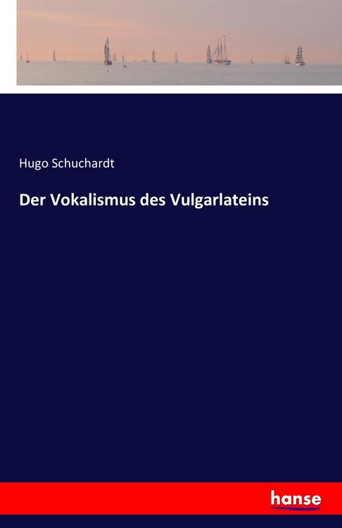 Produktbild: Der Vokalismus des Vulgarlateins