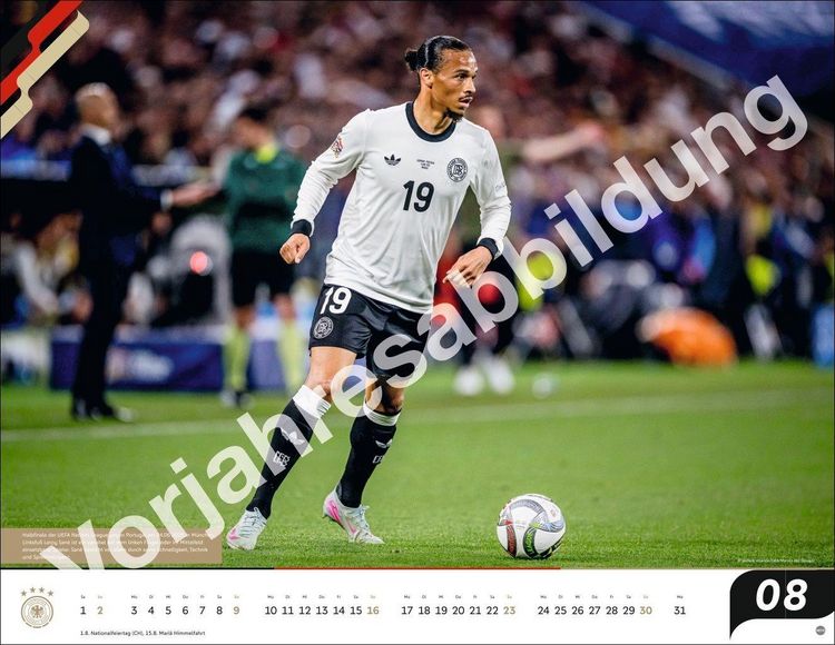 Produktbild: DFB M&auml;nner Posterkalender 2027