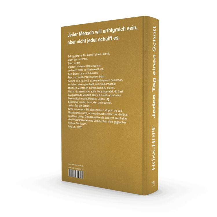 Produktbild: Jeden Tag einen Schritt. Limitierte Schmuckausgabe.
