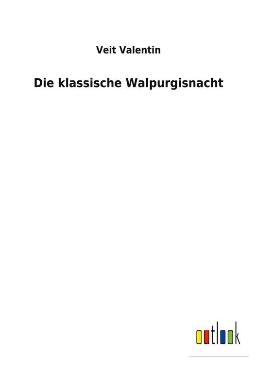 Produktbild: Die klassische Walpurgisnacht
