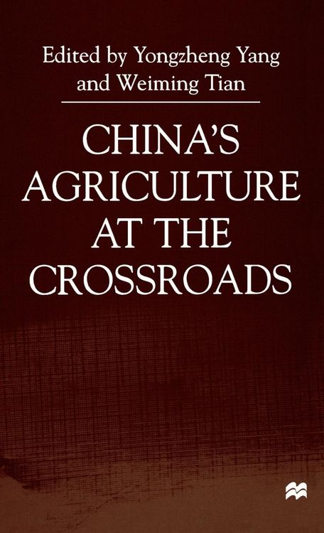 Produktbild: China's Agriculture At the Crossroads