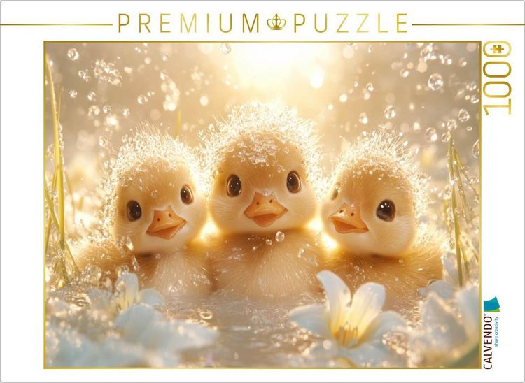 Produktbild: CALVENDO Puzzle So klein, so flauschig, so herzerw&auml;rmend | 1000 Teile Lege-Gr&ouml;&szlig;e 64x48cm Foto-Puzzle f&uuml;r gl&uuml;ckliche Stunden