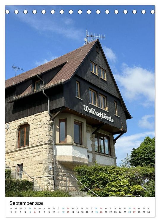Produktbild: Unser Schurwald (Tischkalender 2026 DIN A5 hoch), CALVENDO Monatskalender