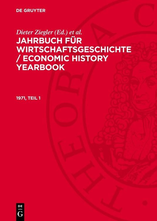 Produktbild: 1971, Teil 1: Jahrbuch f&uuml;r Wirtschaftsgeschichte / Economic History Yearbook.