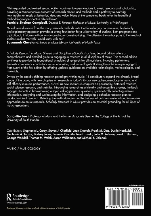 Produktbild: Scholarly Research in Music