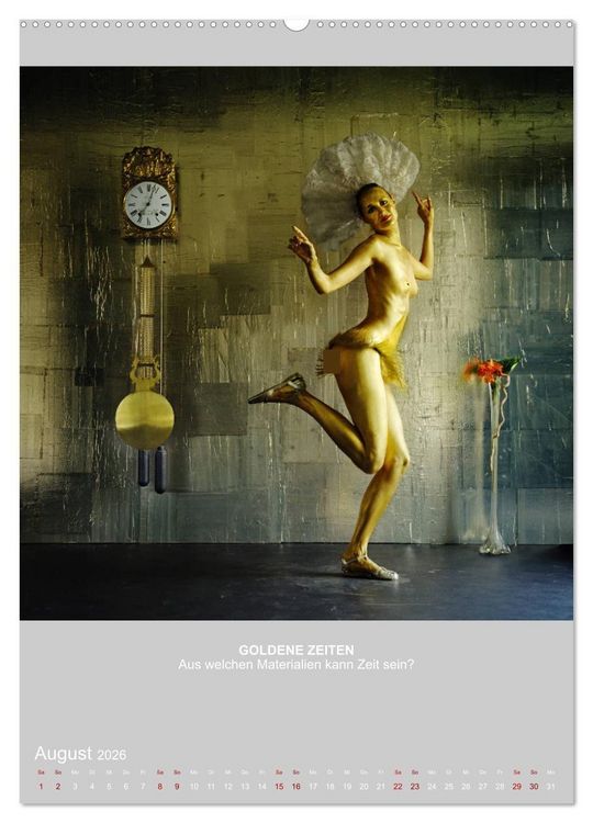 Produktbild: ZEIT METAPHERN (hochwertiger Premium Wandkalender 2026 DIN A2 hoch), Kunstdruck in Hochglanz