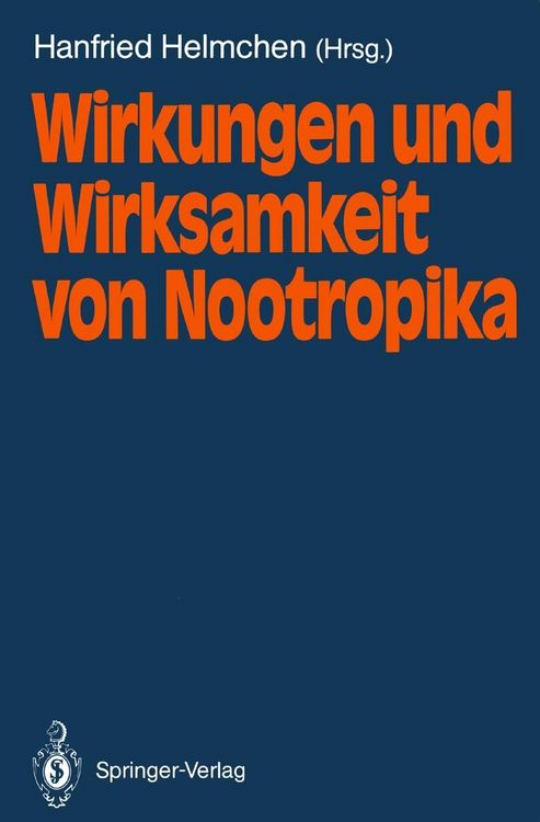 Produktbild: Wirkungen und Wirksamkeit von Nootropika