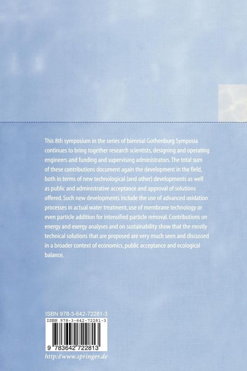 Produktbild: Chemical Water and Wastewater Treatment V