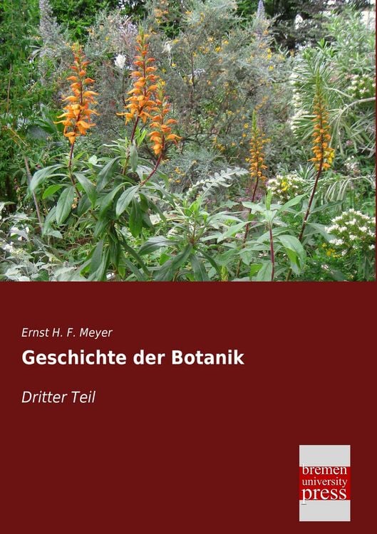 Produktbild: Geschichte der Botanik