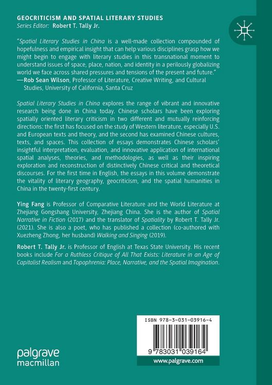 Produktbild: Spatial Literary Studies in China