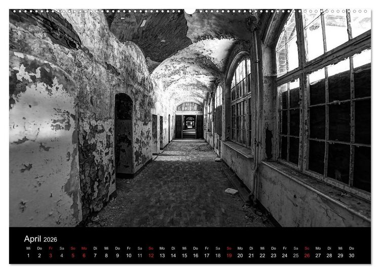 Produktbild: lost beauty (Wandkalender 2026 DIN A2 quer), CALVENDO Monatskalender