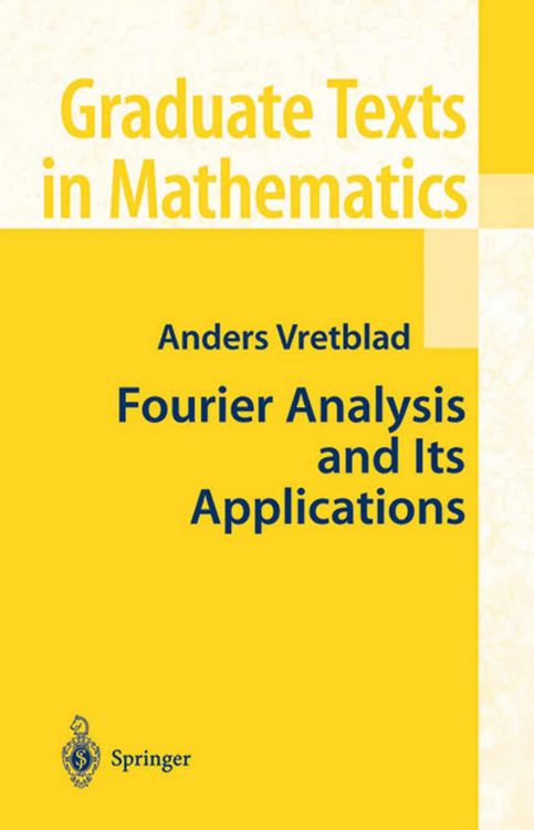 Produktbild: Fourier Analysis and Its Applications