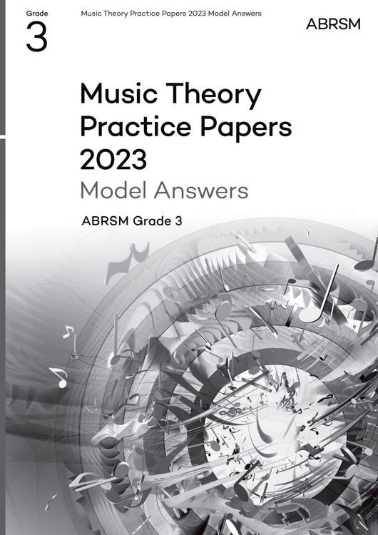 Produktbild: Music Theory Practice Papers Model Answers 2023, ABRSM Grade 3