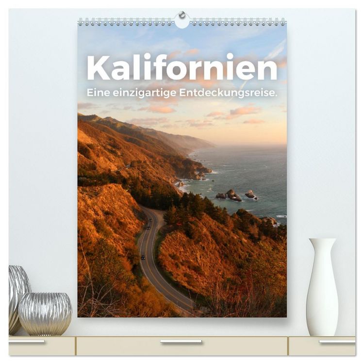 Produktbild: Kalifornien - Eine einzigartige Entdeckungsreise. (hochwertiger Premium Wandkalender 2026 DIN A2 hoch), Kunstdruck in Hochglanz