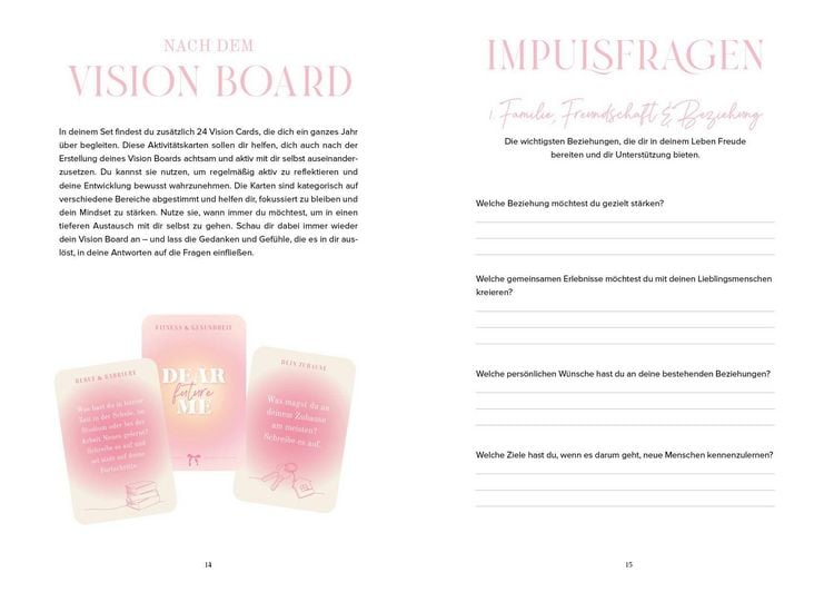 Produktbild: Vision Board: Dear Future Me &ndash; Bring your visions to life
