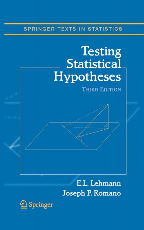 Produktbild: Testing Statistical Hypotheses