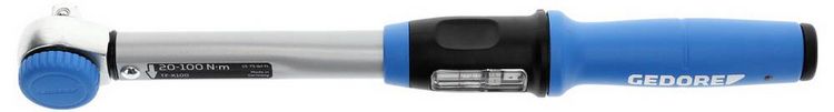 Produktbild: Gedore TF-K100 3278379 Drehmomentschl&uuml;ssel 1/2\" (12.5 mm) 20 - 100 Nm