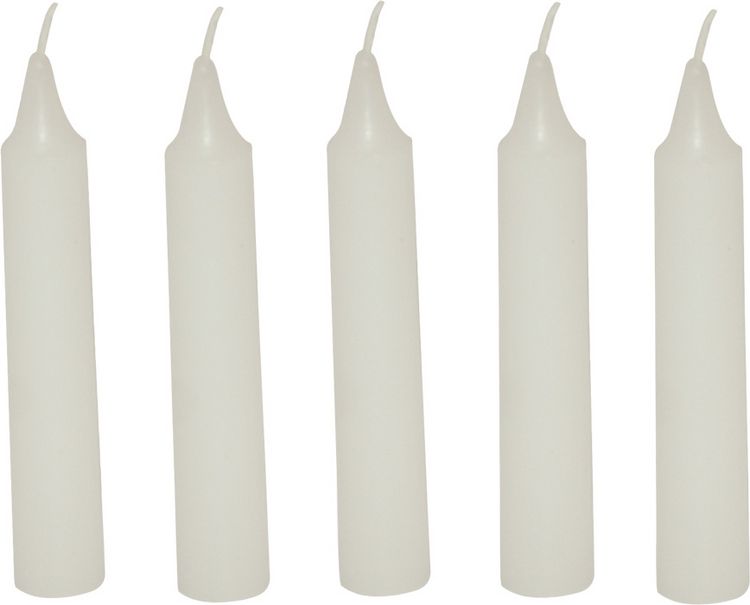 Produktbild: Kerzen, wei&szlig;