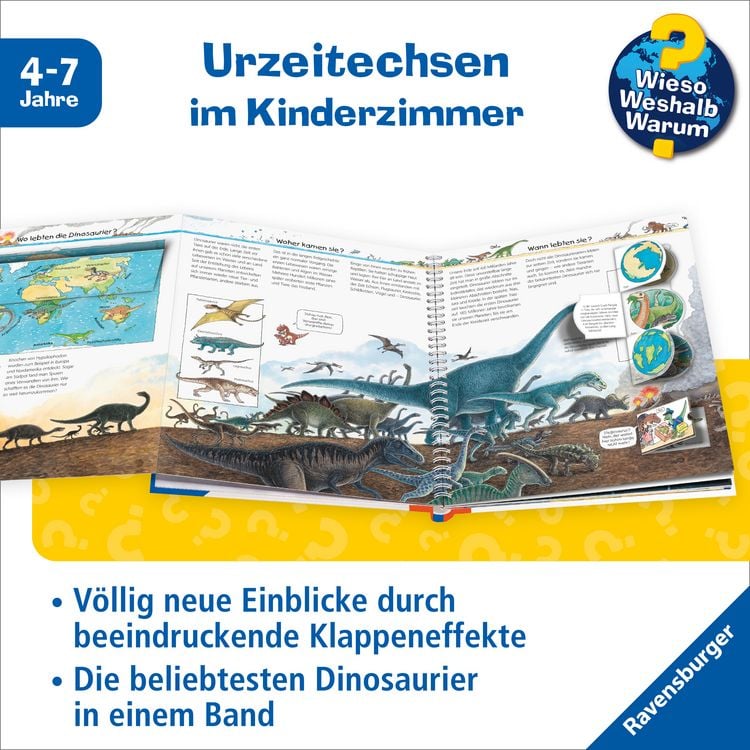 Produktbild: Wieso? Weshalb? Warum? Band 55 - Wir erforschen die Dinosaurier