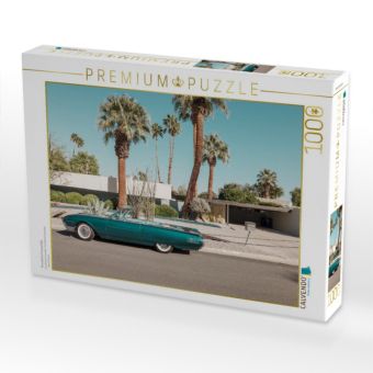 Produktbild: CALVENDO Puzzle Thunderbird Convertible | 1000 Teile Lege-Gr&ouml;&szlig;e 64x48cm Foto-Puzzle f&uuml;r gl&uuml;ckliche Stunden
