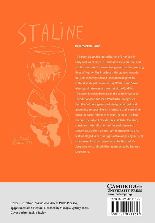Produktbild: Music and Ideology in Cold War Europe