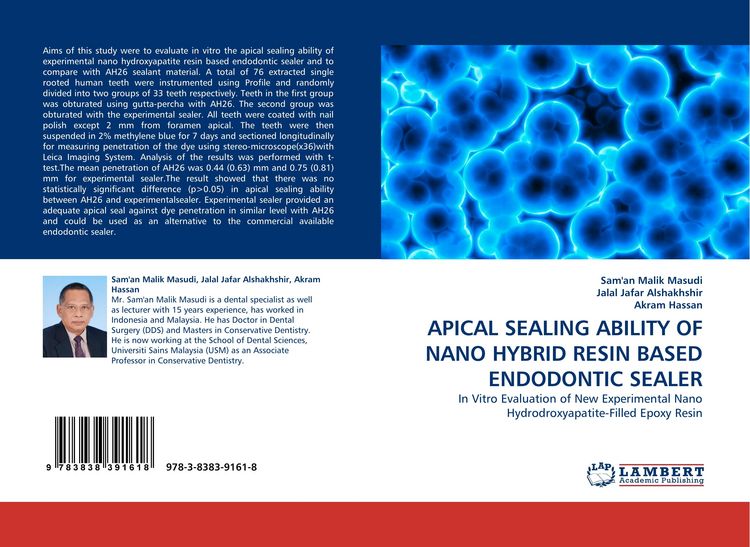 Produktbild: Apical Sealing Ability Of Nano Hybrid Resin Based Endodontic Sealer