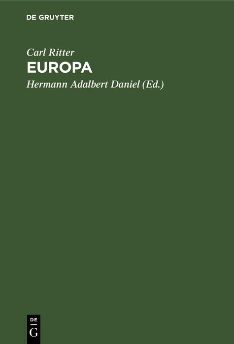 Produktbild: Europa