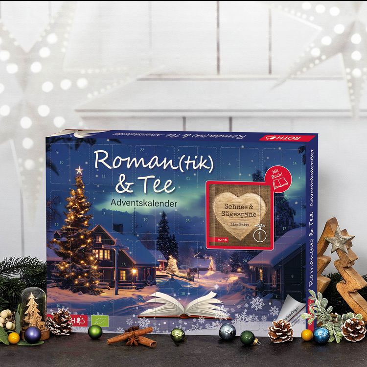 Produktbild: Roman(tik) & Bio-Tee-Adventskalender
